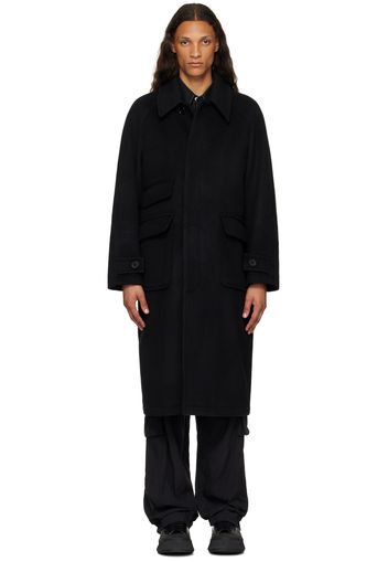 AFTER PRAY Black Tourist Coat