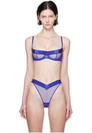 Agent Provocateur Blue Caity Bra