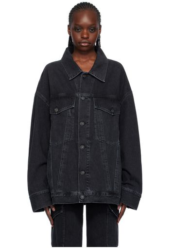 AGOLDE Black Wayne Denim Jacket