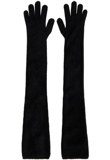 ALAÏA Black Long Gloves