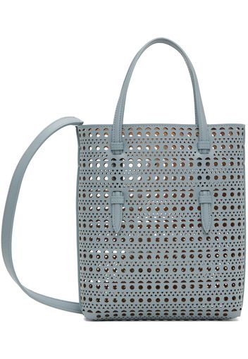 ALAÏA Blue Mina NS Tote