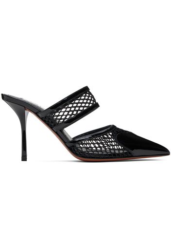 ALAÏA Black Heart Mules