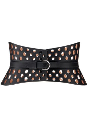 ALAÏA Black Neo Bustier Belt