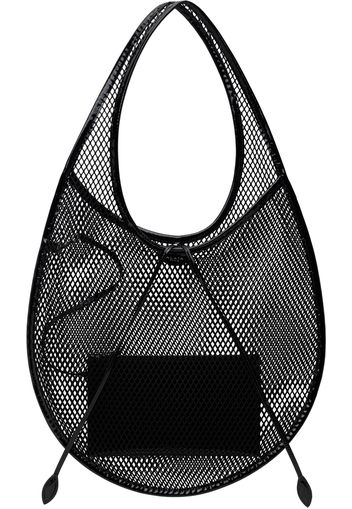 ALAÏA Black One Piece Medium Fishnet Bag