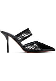 ALAÏA Black Heart Mules