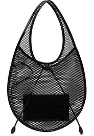 ALAÏA Black One Piece Medium Fishnet Bag