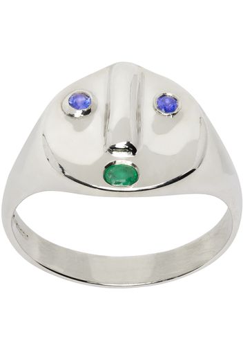 Alec Doherty SSENSE Exclusive Silver Dazed Ring