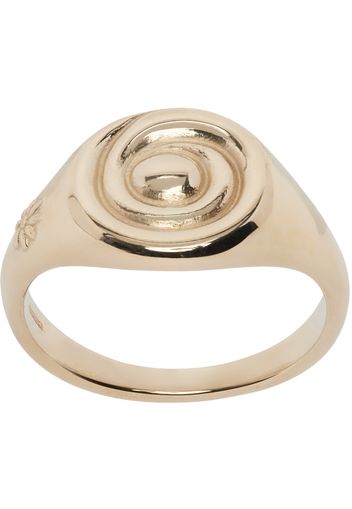 Alec Doherty Gold Snail Ring