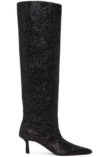 Alexander Wang Black Viola Slouch Boots