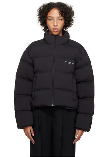 Alexander Wang Black Cropped Down Jacket