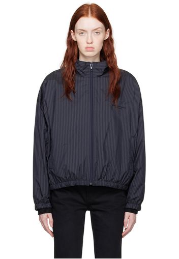 Alexander Wang Black Coaches Track Jacket