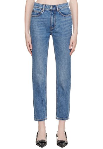 Alexander Wang Blue Stovepipe Jeans