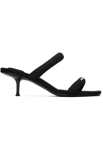 Alexander Wang Black Jessie Heeled Sandals