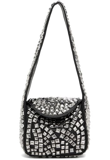 Alexander Wang Black & Silver Spike Small Bag