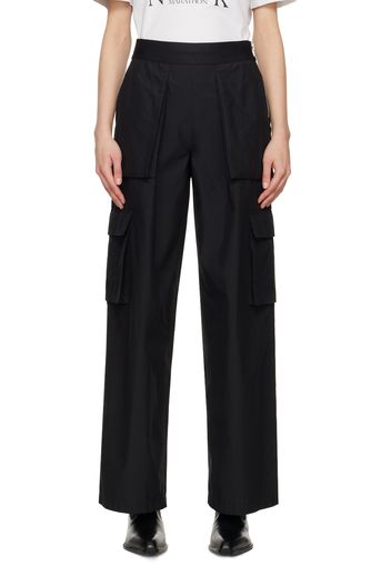 Alexander Wang Black Rave Trousers