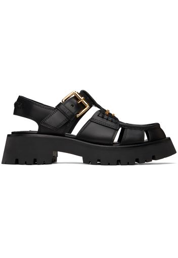 Alexander Wang Black Carter Cage Sandals