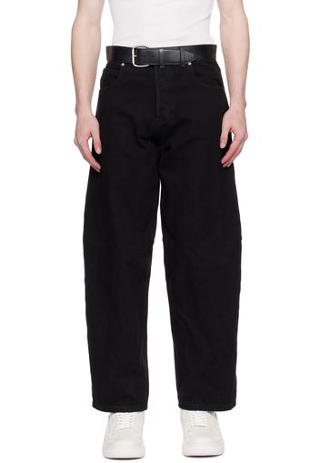 Alexander Wang Black Belted Jeans