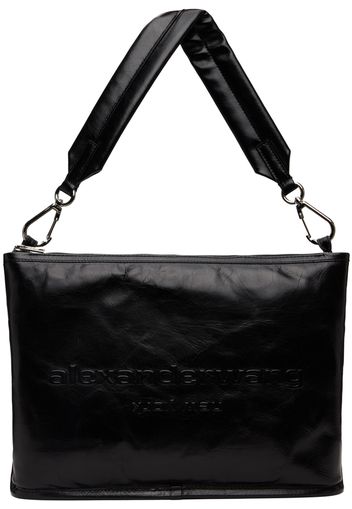 Alexander Wang Black Punch Tech Shoulder Bag