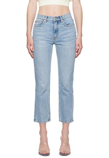 Alexander Wang Blue OG High-Rise Stovepipe Jeans