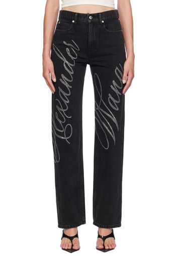 Alexander Wang Black EZ Jeans