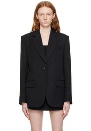 Alexander Wang Black Two-Button Blazer