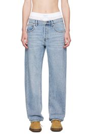 Alexander Wang Blue Balloon Pre-Styled Jeans