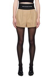 Alexander Wang Beige Safari Shorts