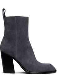 Alexander Wang Gray Throttle 95mm Ankle Boots