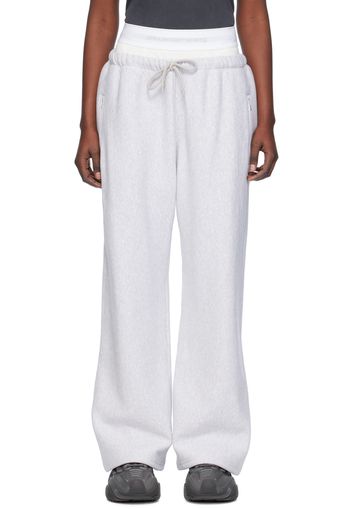 alexanderwang.t Gray Wide-Leg Sweatpants