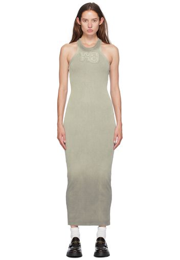 alexanderwang.t Gray Patch Maxi Dress