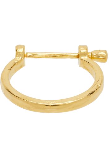 Alighieri Gold 'The Armour Unlocked Screw' Bracelet