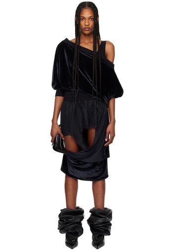 ALL-IN SSENSE Exclusive Black Minidress