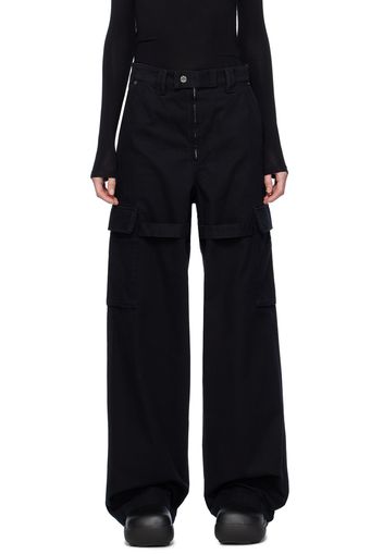 AMBUSH Black Relaxed-Fit Cargo Pants