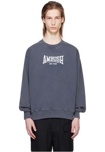 AMBUSH Navy Embroidered Sweatshirt