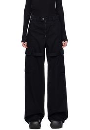 AMBUSH Black Relaxed-Fit Cargo Pants