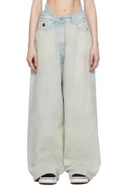 AMBUSH Blue Baggy Jeans