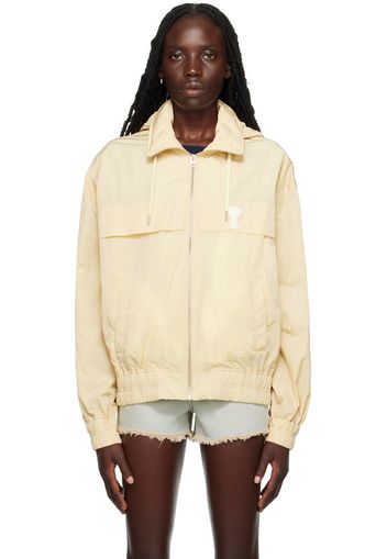 AMI Alexandre Mattiussi Beige Patch Jacket