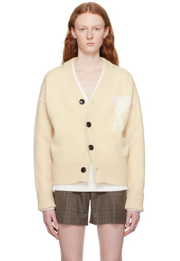 AMI Alexandre Mattiussi Off-White Ami de Cœur Cardigan