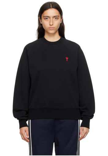 AMI Alexandre Mattiussi Black Ami de Cœur Sweatshirt