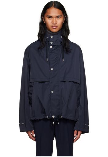 AMI Alexandre Mattiussi Navy Short Jacket