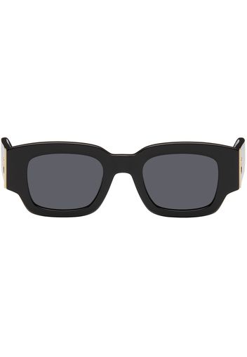 AMI Paris Black Classical Ami De Cœur Sunglasses