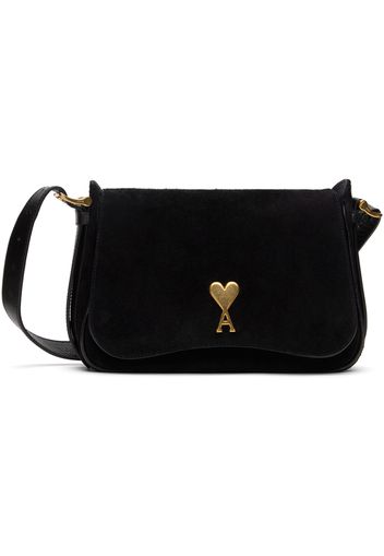 AMI Paris Black Paname Paname Satchel Bag