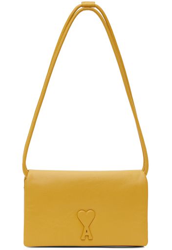 AMI Paris Yellow Wallet Strap Voulez-Vous Bag