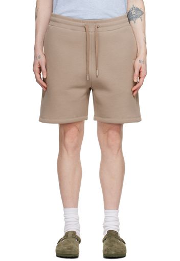 AMI Paris Taupe Ami de Cœur Shorts