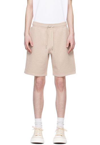 AMI Paris Beige Vented Shorts