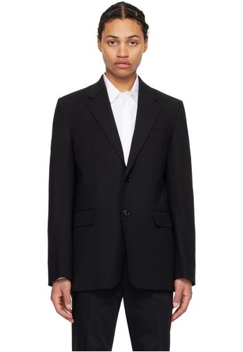 AMI Paris Black Two-Button Blazer