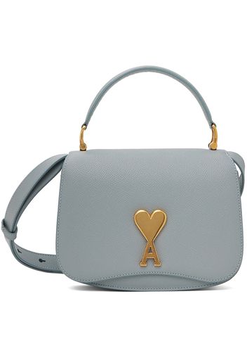 AMI Paris Blue Top Handle Paris Paris Bag