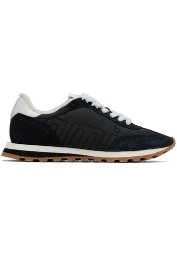 AMI Paris Black Ami New Rush Sneakers