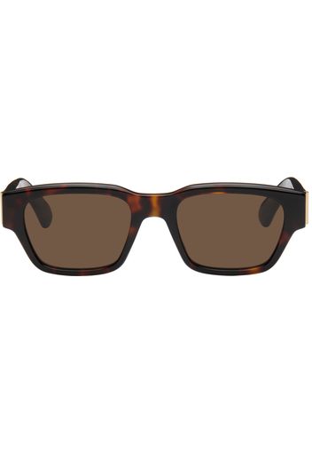 AMI Paris Brown Ami De Coeur Sunglasses