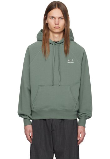 AMI Paris Green 'Ami Alexandre Mattiussi' Hoodie